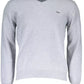 Elegant V-Neck Wool-Blend Sweater
