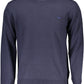 Elegant Crew Neck Sweater with Embroidery Detail