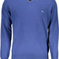 Dapper V-Neck Sweater with Contrasting Details