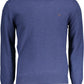 Sophisticated Blue Wool Sweater