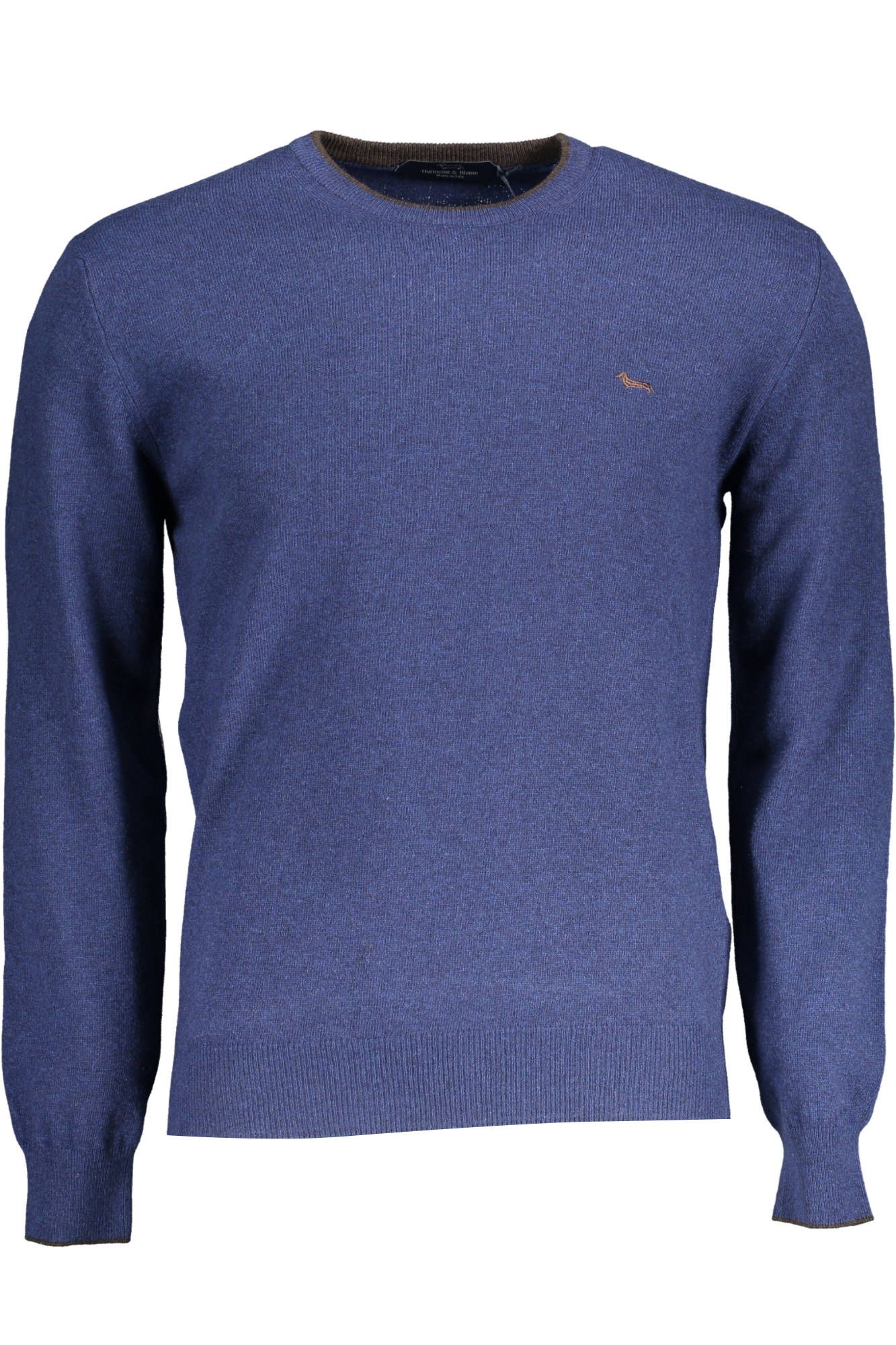 Sophisticated Blue Wool Sweater