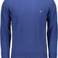 Elegant Blue Cashmere Blend Sweater