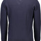 Chic V-Neck Sweater with Contrasting Accents