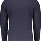 Elegant Crew Neck Wool Sweater with Embroidery