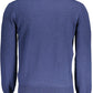 Sophisticated Blue Wool Sweater