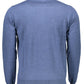 Chic High Collar Woolen Sweater with Embroidered Logo