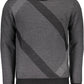 Elegant Wool Sweater with Contrasting Details