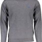 Elegant Gray Wool Sweater for Men