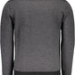 Elegant Wool Sweater with Contrasting Details