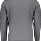Elegant Gray Wool Sweater for Men