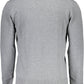 Chic V-Neck Woolen Sweater with Contrasting Details