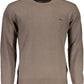 Elegant Wool Sweater with Logo Detail