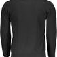 Elegant Crew Neck Sweater with Contrasting Details