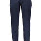 Chic Narrow Fit Embroidered Trousers