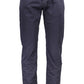 Chic Narrow Fit Embroidered Trousers