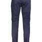 Sleek Narrow Fit Blue Trousers