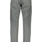 Sleek Gray Narrow Fit Trousers
