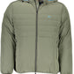 Emerald Elegance Men's Puffer Jacket