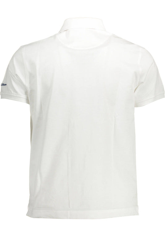 Elegant White Regular Fit Polo Shirt