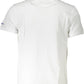Elegant White Embroidered Polo