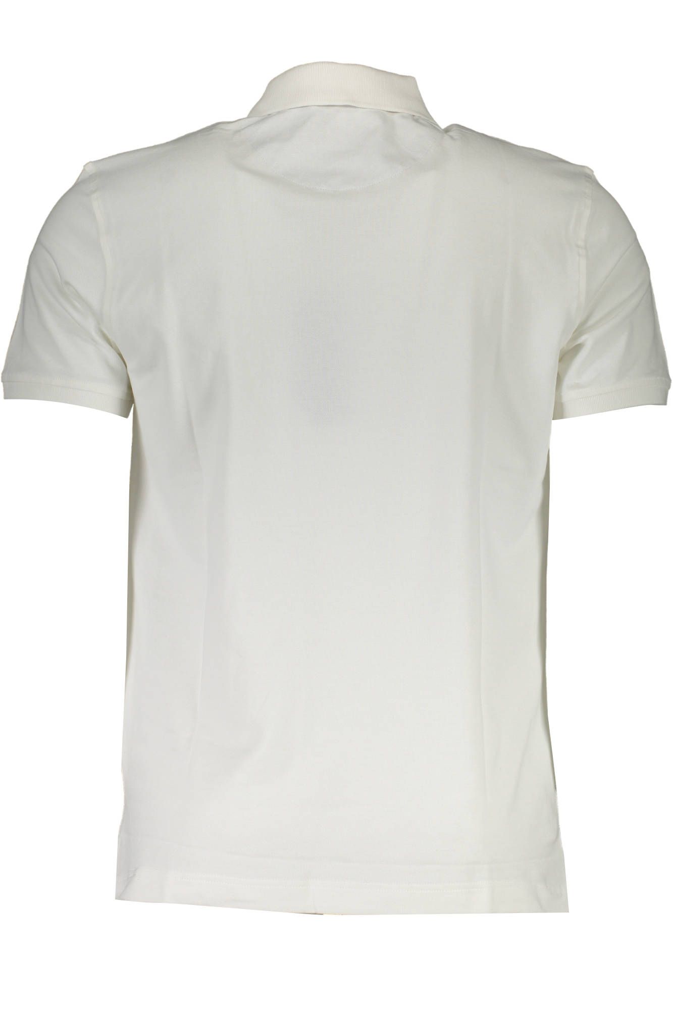 Elegant White Regular Fit Polo Shirt