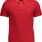 Sleek Pink Polo with Contrast Detailing