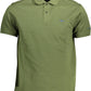 Chic Green Embroidered Polo for the Modern Man