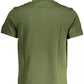 Classic Green Cotton Polo Shirt - Regular Fit