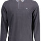 Elegant Long-Sleeve Polo with Contrasting Details