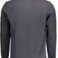 Elegant Long-Sleeve Polo with Contrasting Details