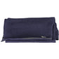 Elegant Wool-Cashmere Blue Scarf