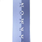Elegant Blue Wool-Blend Scarf with Logo Detail