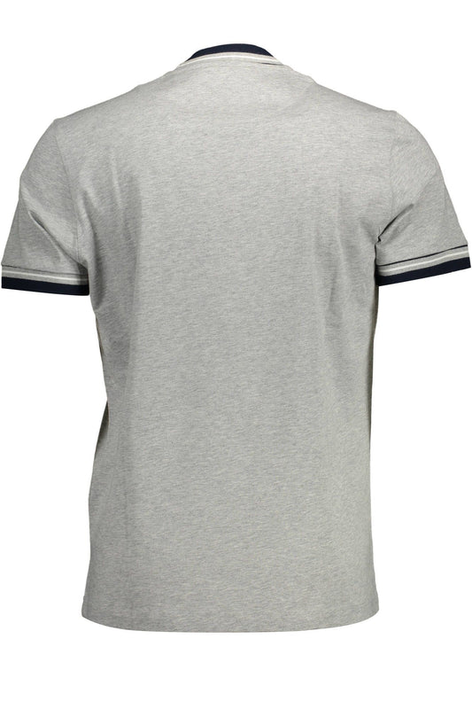 Chic Contrast Detail Crew Neck Tee