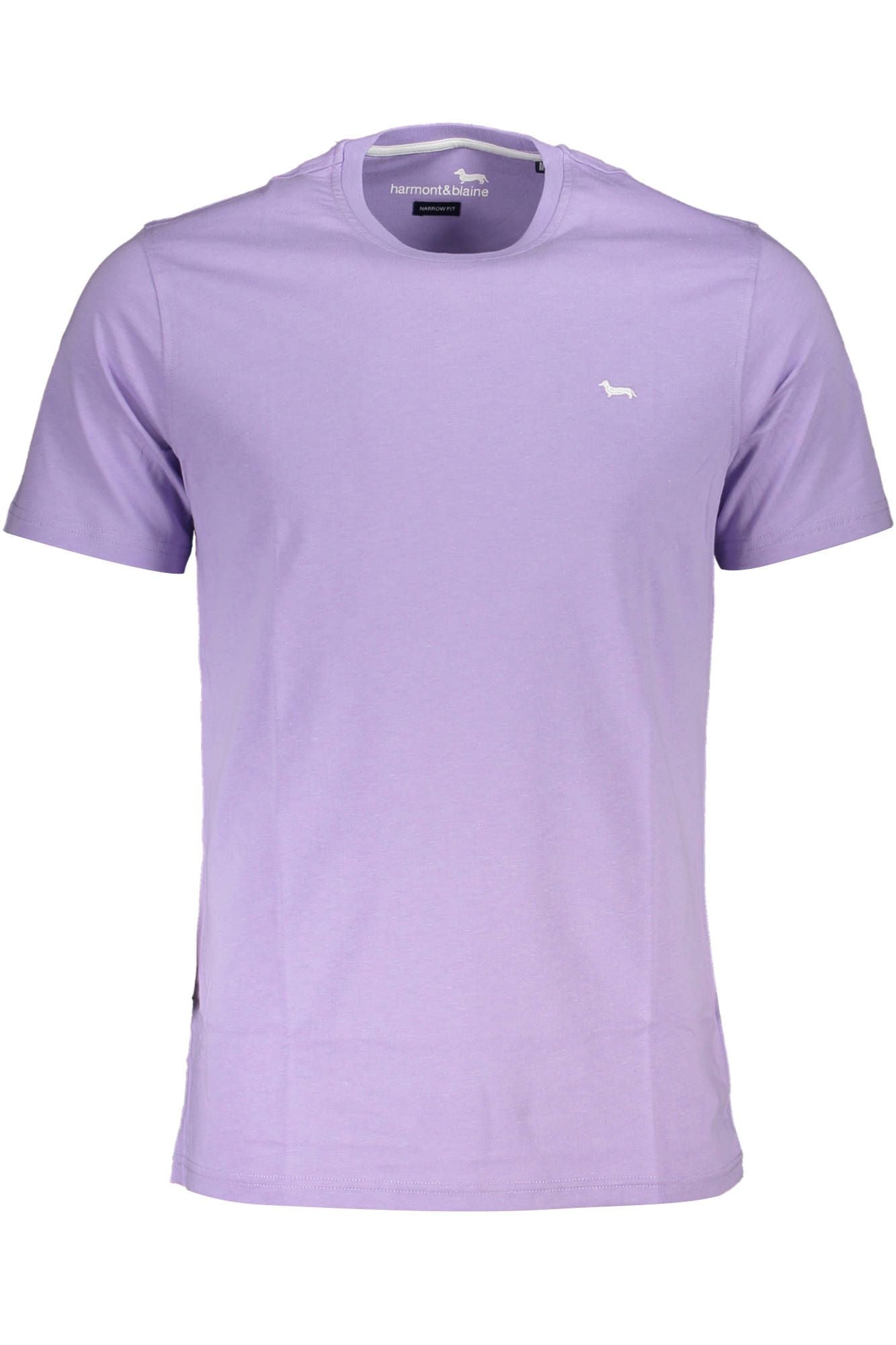 Slim-Fit Embroidered Round Neck Tee