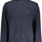 Sleek Long-Sleeved Blue Sweatshirt with Logo Detail