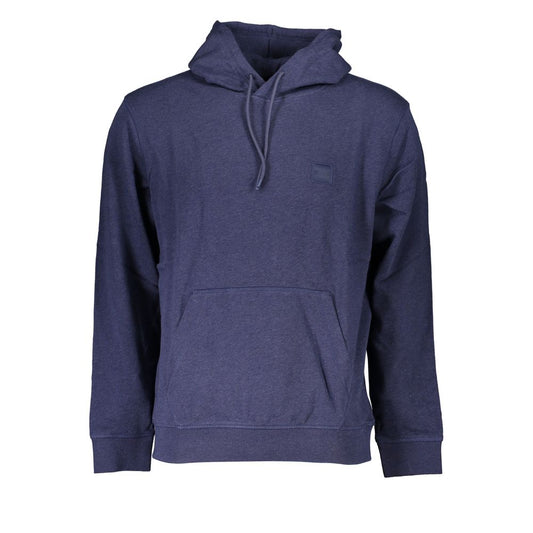 Sleek Hooded Sweatshirt with Logo Detail