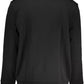 Elegant Black Cotton Blend Sweatshirt