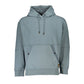 Green Fleece Hooded Sweatshirt with Logo