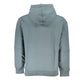 Green Fleece Hooded Sweatshirt with Logo
