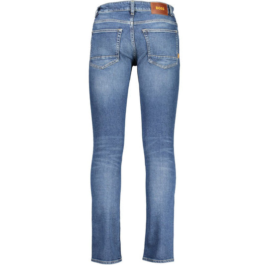 Sleek Slim Fit Washed Denim