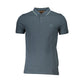 Sleek Cotton Polo with Contrast Accents