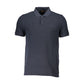 Sleek Slim Fit Polo Shirt with Emblem Accent