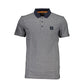 Sophisticated Short-Sleeved Blue Polo