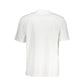 Chic White Relaxed Fit Tee with Logo Detail
