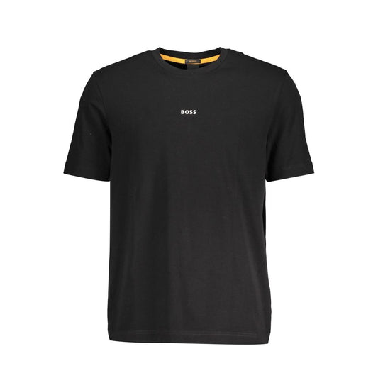 Elegant Black Relaxed Fit Tee