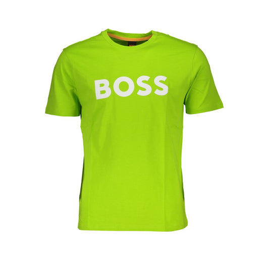 Eco-Friendly Organic Cotton Tee in Lush Green