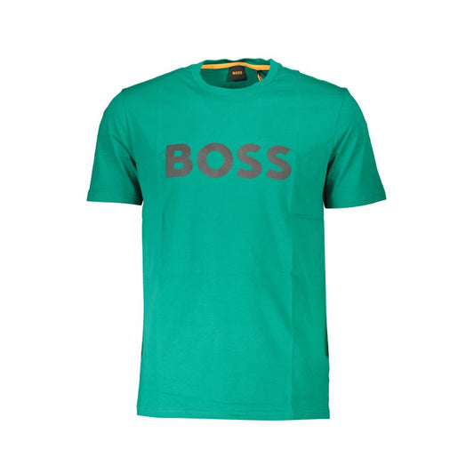 Sleek Organic Crew Neck Cotton Tee