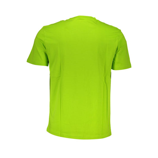 Eco-Friendly Organic Cotton Tee in Lush Green