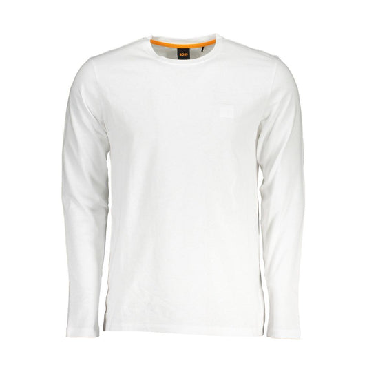 Elegant Organic Cotton Long-Sleeved Tee