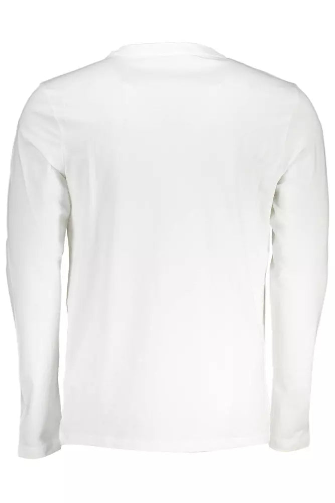 Elegant Long-Sleeved Organic Cotton Tee